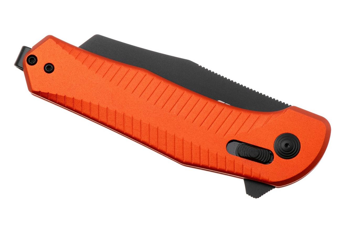 SOG Diverge XR 12-02-07-43, Black PVD D2, Burnt Orange Aluminum zakmes