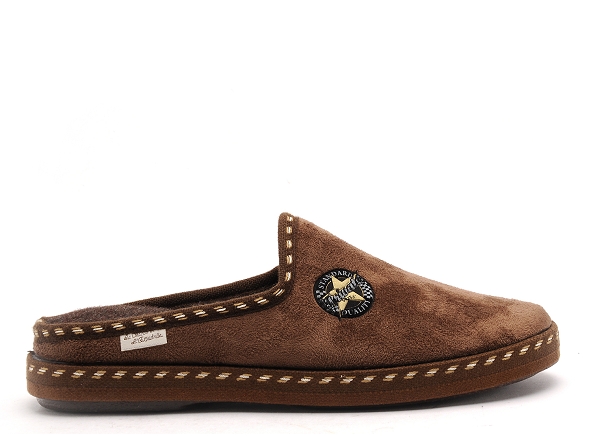 La maison de l espadrille chaussons homme 6865 5 marron