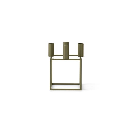 Audo Kubus 4 Lysestage, Olive