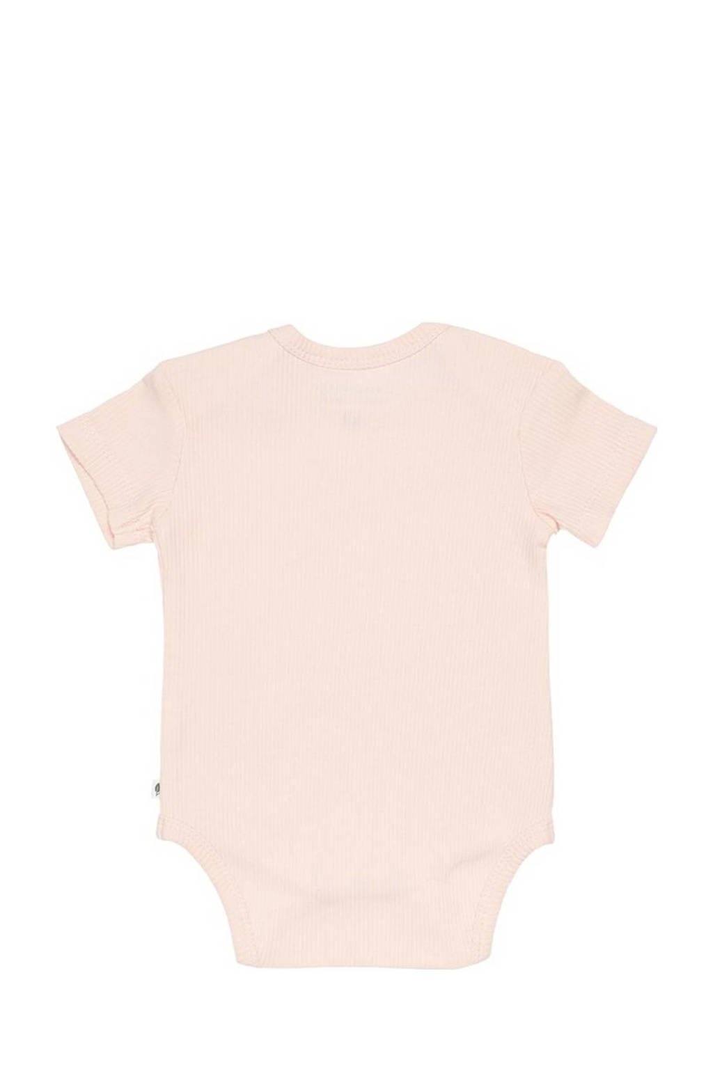 Little Dutch romper Rib lichtroze