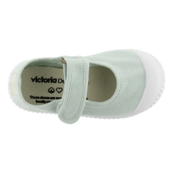 Victoria Baskets Scratchs Mercedes Tira Lona | Vert d'eau
