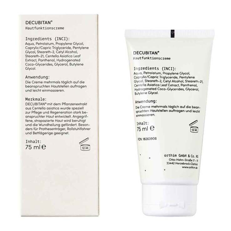 Decubitan Hautfunktionscreme, 75 ml