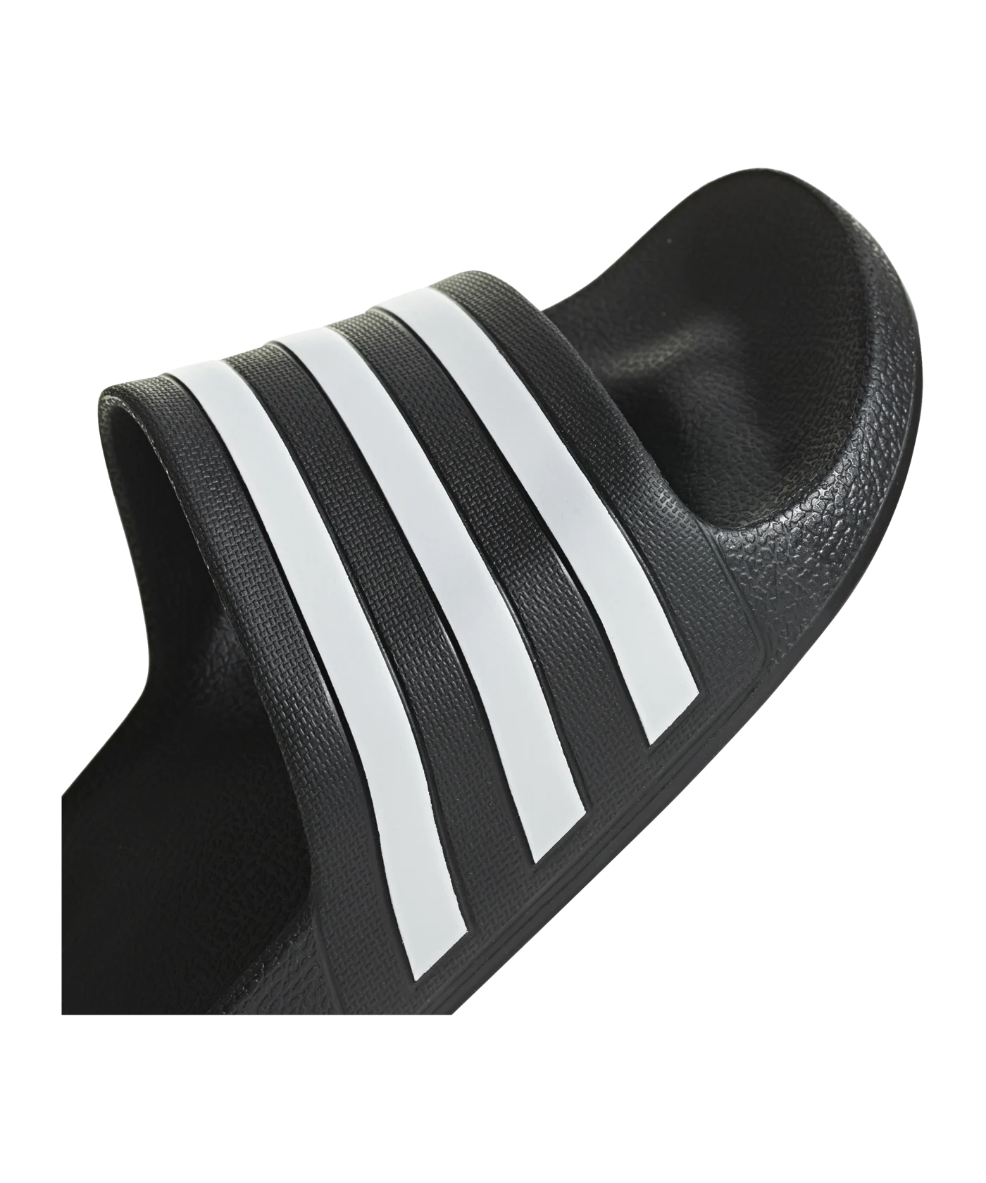 adidas Adilette Aqua Badelatsche Schwarz Weiss