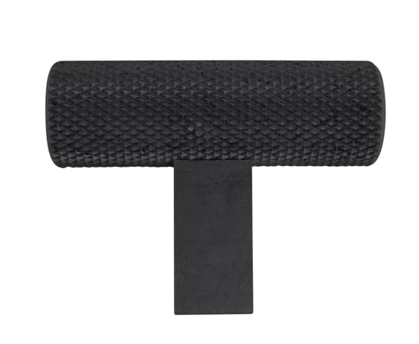 HOME It® Riflet t-greb møbelknop Ø16x50 mm matsort, 2 stk.