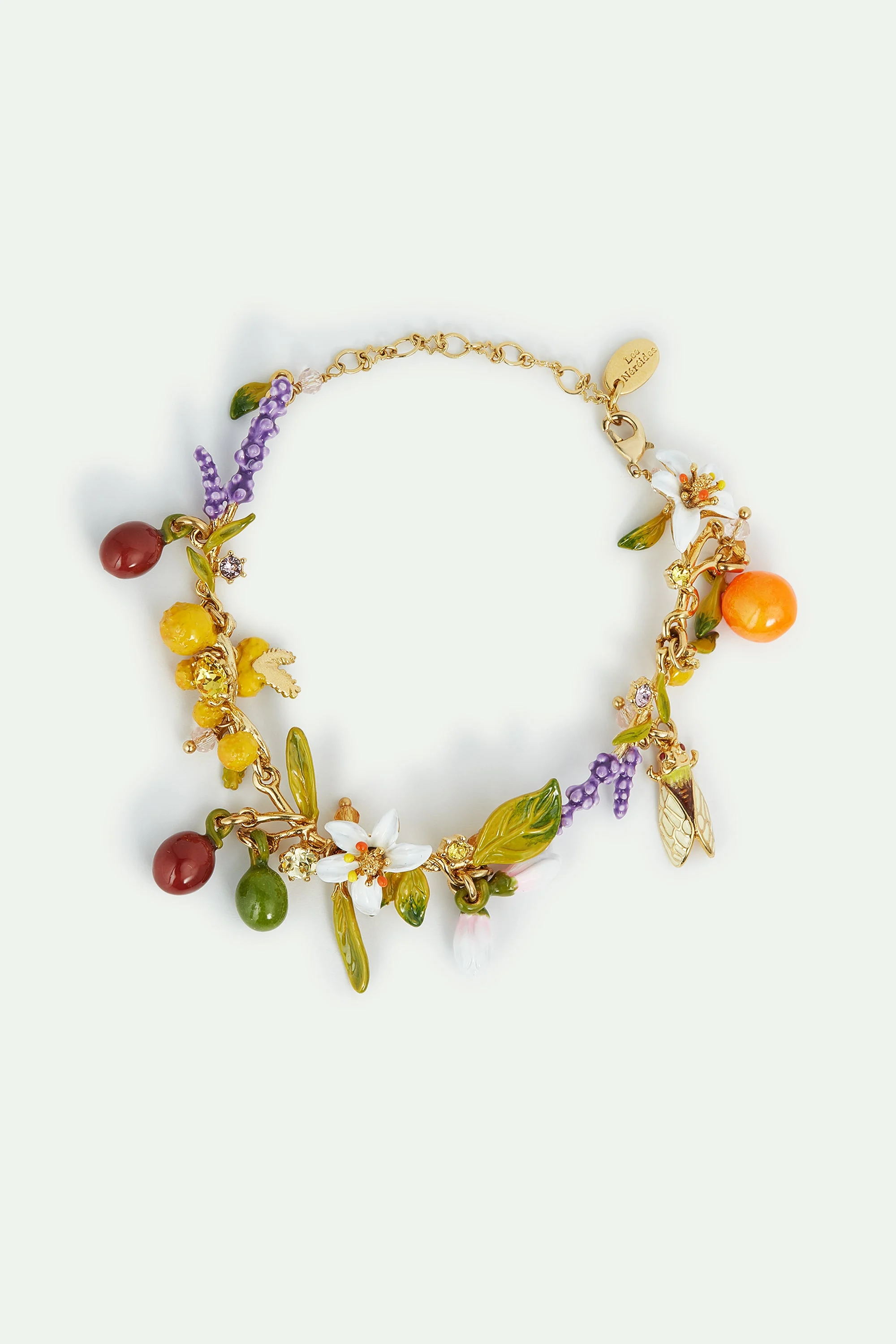 Bracelet fin bouquet du jardin de provence | Multicolore