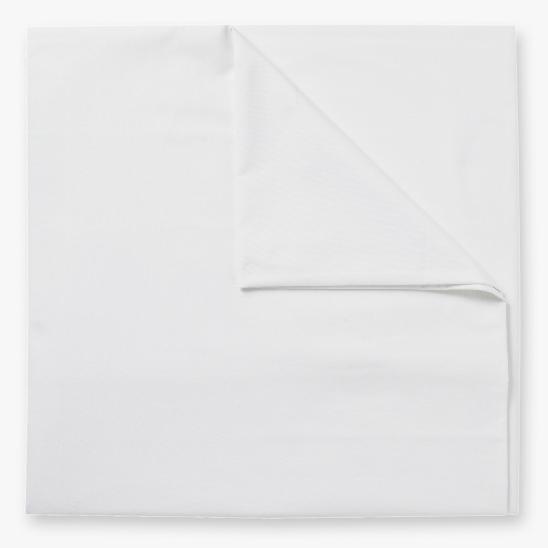 Bomull laken hvit - 180x260 cm