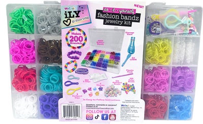 WeCool ILY DIY Fashion Loom Bandz Armbåndsett 5400 Deler