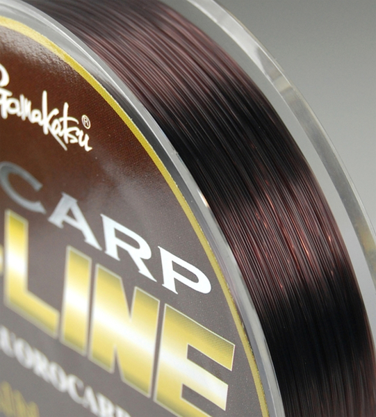 Gamakatsu G-Line Carp Fluorocarbone Brun Foncé 300 m