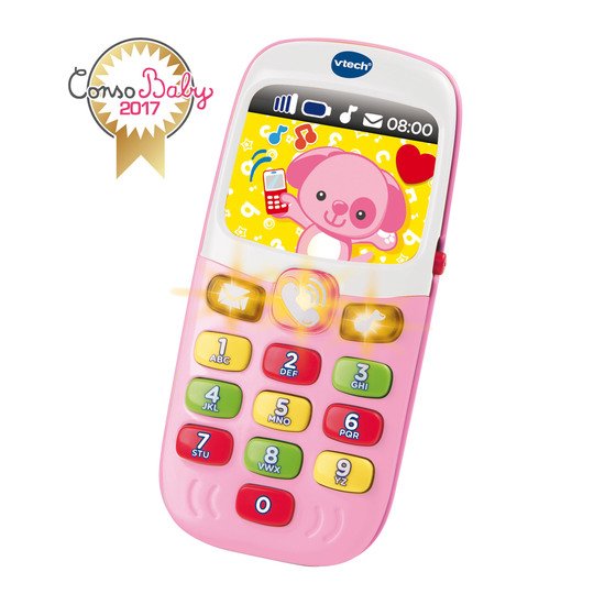 Baby smartphone bilingue   Rose        de               Vtech