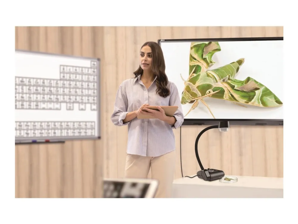 AVer AVerVision F50  - Digitalkamera for dokumenter - farve - 13.000.000 pixel - 1000 TVL - audio - VGA, HDMI - USB 2.0