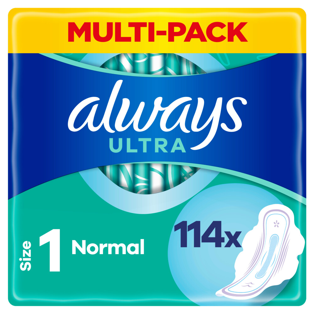 Always Maandverband Ultra Normal Plus114 stuks
