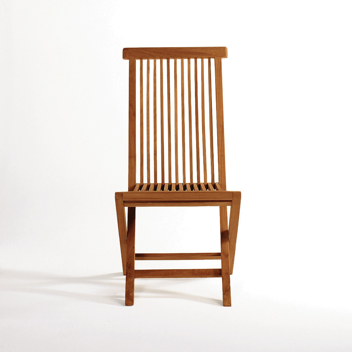Klappstuhl 'Skagen' aus Teakholz, natur, B 52 cm, H 99 cm, L 47 cm günstig bestellen