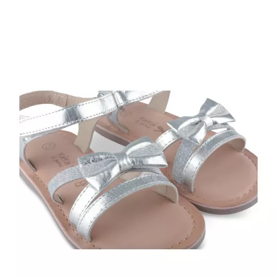Sandales ARGENT NINI & GIRLS CUIR