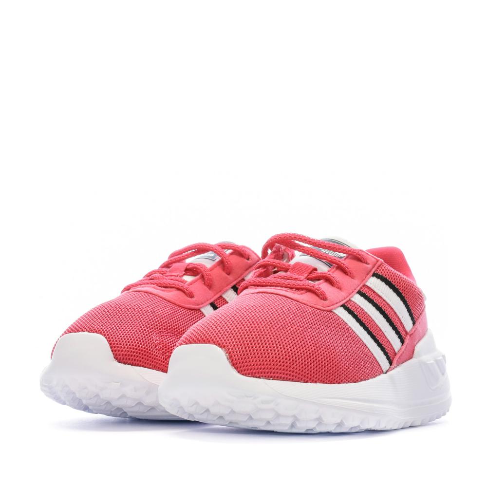 Adidas Baskets Rose Fille Adidas Trainer Lite