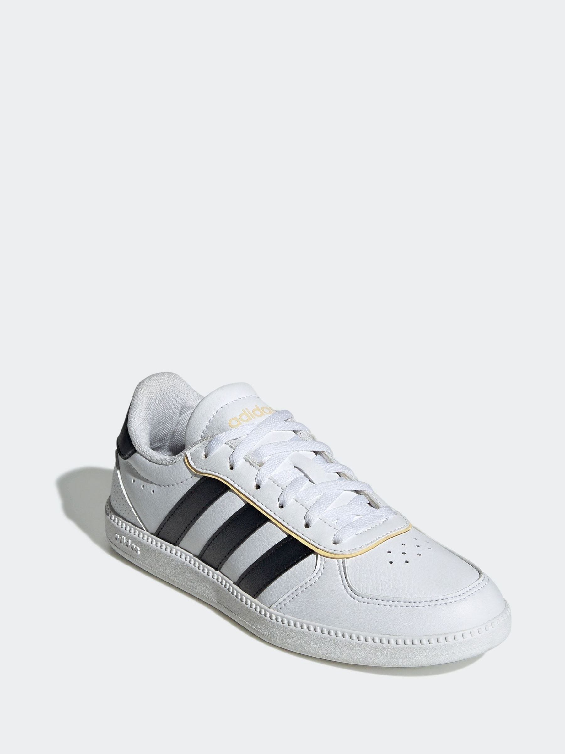 Wit/zwart - adidas Breaknet Sleek Lace Junior Trainers