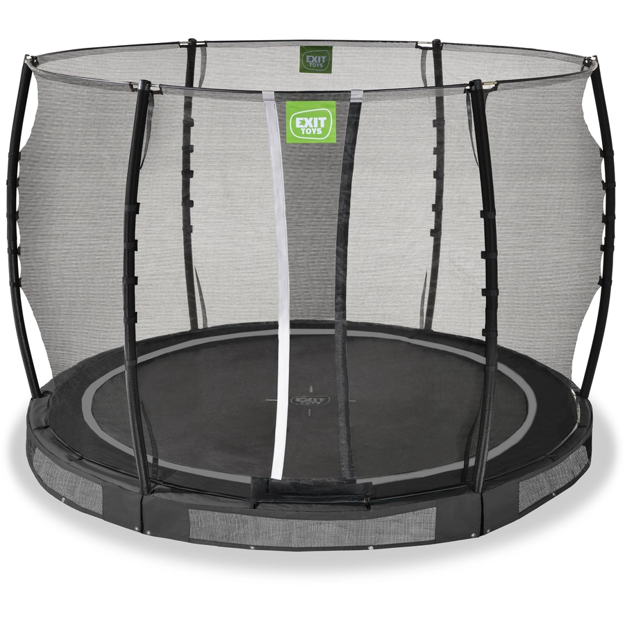EXIT Allure Classic Bodentrampolin ø305cm - schwarz