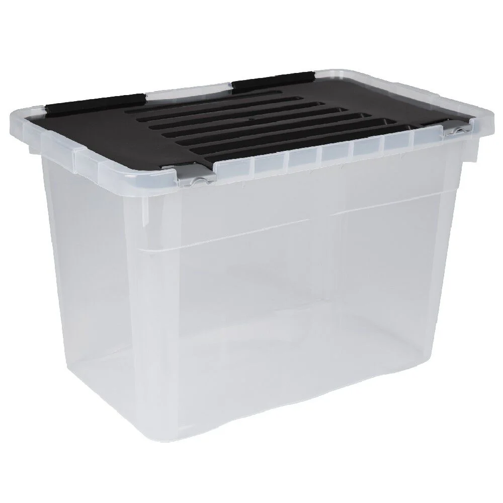 Box de rangement 54 L transparent