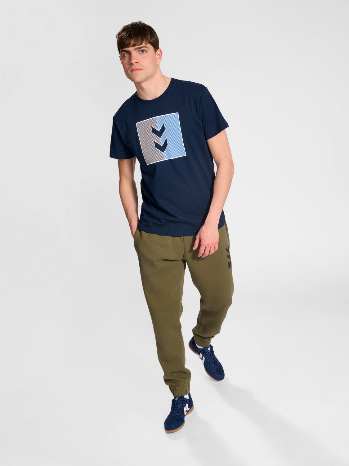 hmlACTIVE STRIPE CO TEE S/S