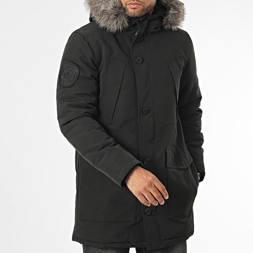 Parka Capuche Fourrure Everest Faux Fur M5011741A Noir