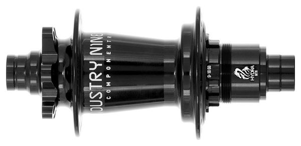 Moyeu Arrière Industry Nine Hydra Classic | 32 Trous | Boost 12x148 mm | 6 Trous | Noir