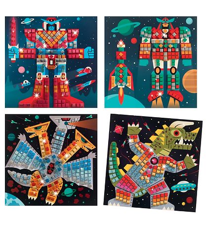 Djeco Kreas?t - Mosaik S?t - Space Battle