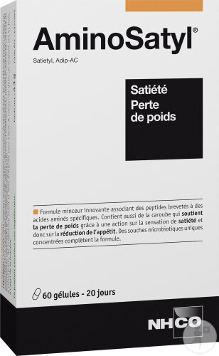 NHCO AminoSatyl Satiété Et Perte De Poids 60 Capsules