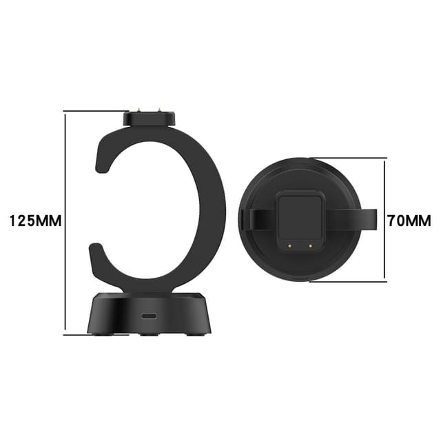 Til Samsung Galaxy Fit3 SM-R390 Oplader dock ur oplader med 1m kabel
