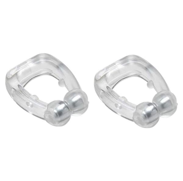 INF Magnetisk neseklype mot snorking i silikon  2-pack