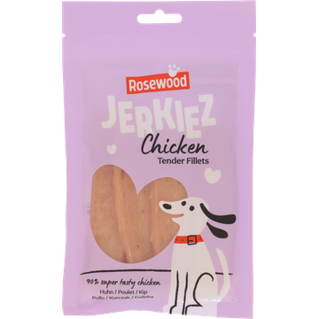 Rosewood Jerkiez Tender Fillets Kip 70g
