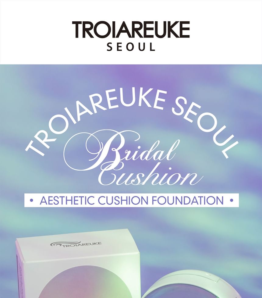 TROIAREUKE - Troiareuke Seoul Aesthetic Cushion - 2 Kleuren