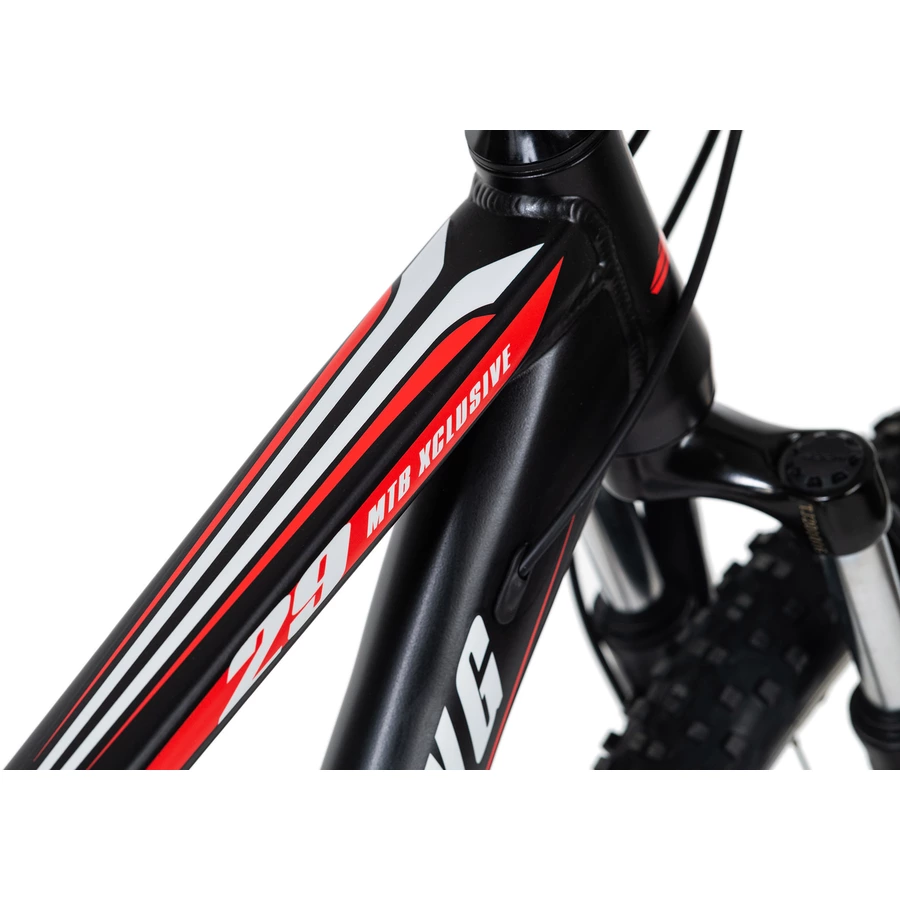 KS Cycling Mountainbike Hardtail 27,5 Morzine schwarz-rot