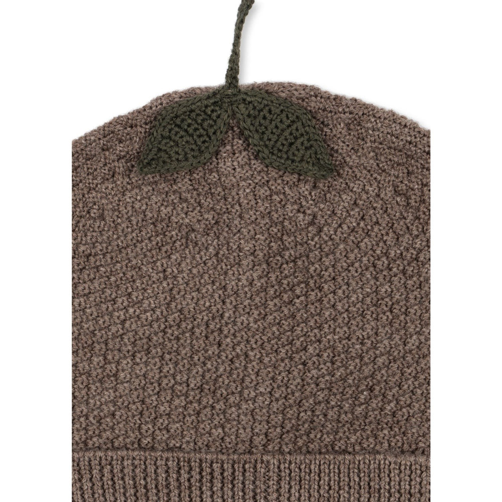 Køb Konges Sløjd Bunny Brown Melange Fruity Beanie