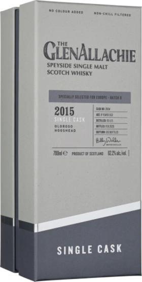 GLENALLACHIE 9 YEARS 2015 OLOROSO 70CL