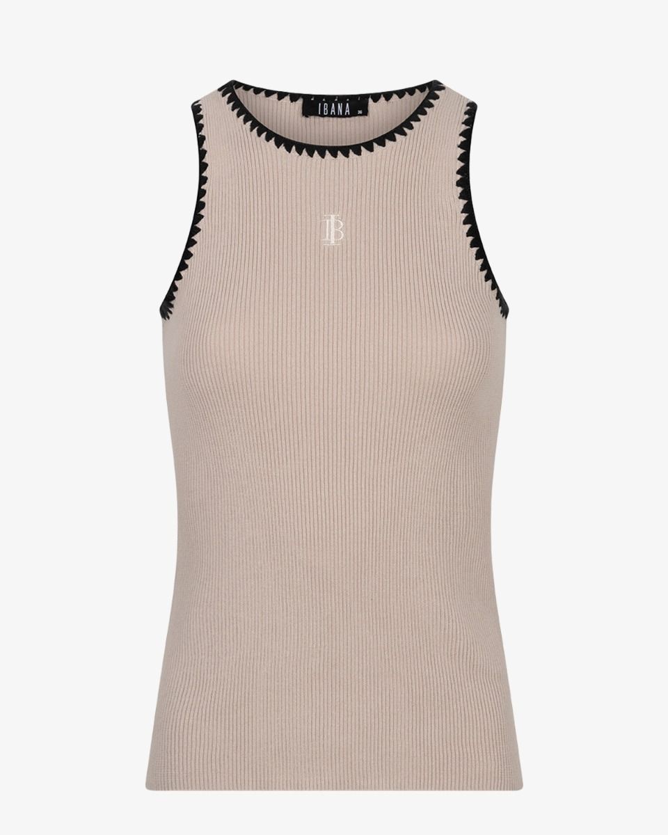 Ibana Timora Beige Dames Tanktop