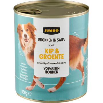 Jumbo Brokken in Saus met Kip & Groente 830 g