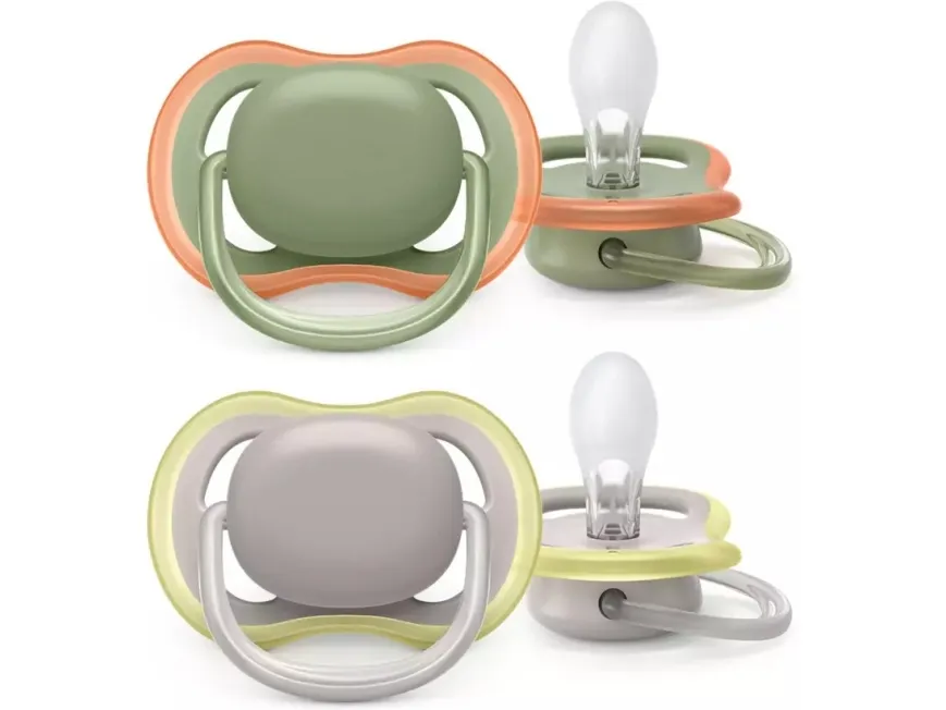 Philips AVENT ultra air SCF085/20 sut, Klassisk babysut, Ortodontisk, Silikone, Dreng/Pige, Tåler opvaskemaskine