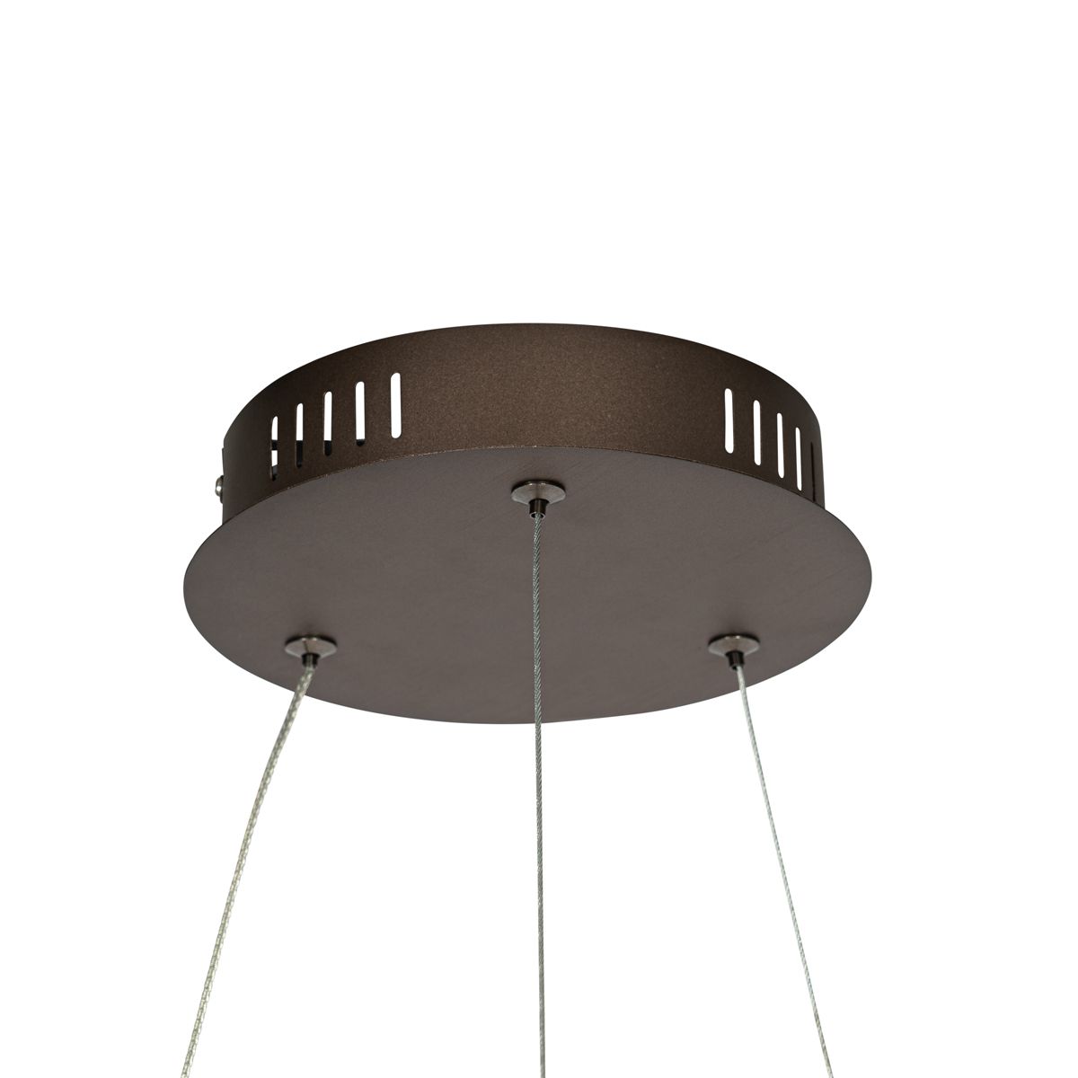 Design hanglamp brons 72 cm incl. LED 3-staps dimbaar - Rowan