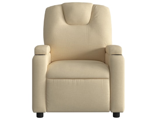 VIDAXL - Fauteuil Relaxation Fauteuil de massage inclinable - crème
