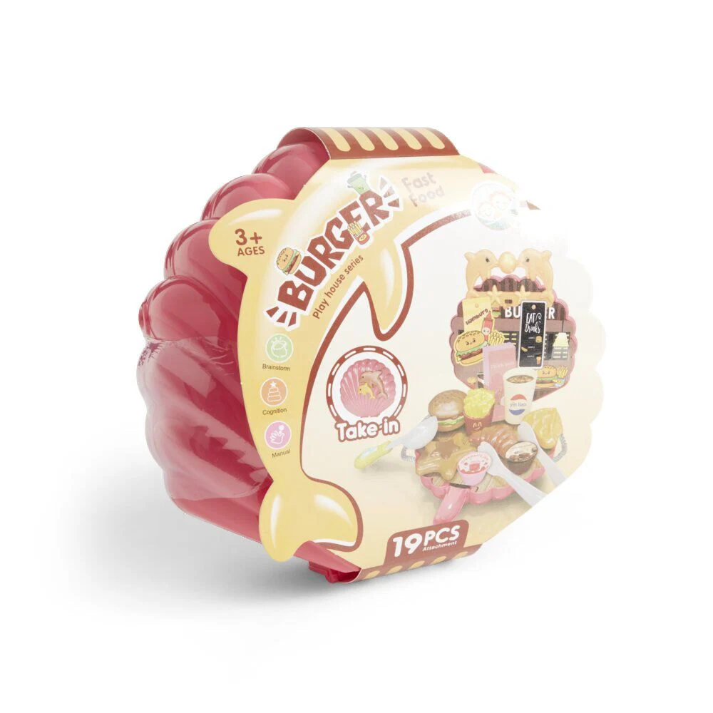 Kit de jeu burger fast food 19 pièces