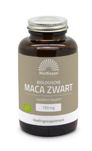 Mattisson HealthStyle Maca Zwart Bio Capsules 90CP