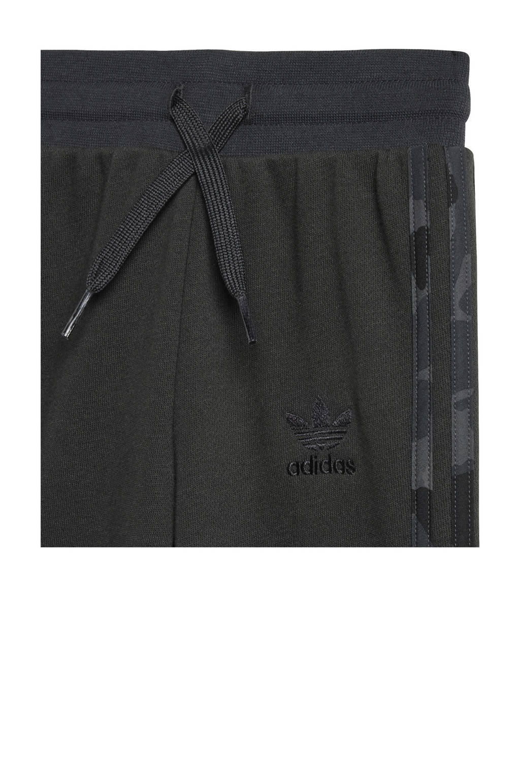 adidas fleece joggingpak antraciet