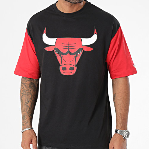 Tee Shirt NBA Color Insert Chicago Bulls 60424424 Noir