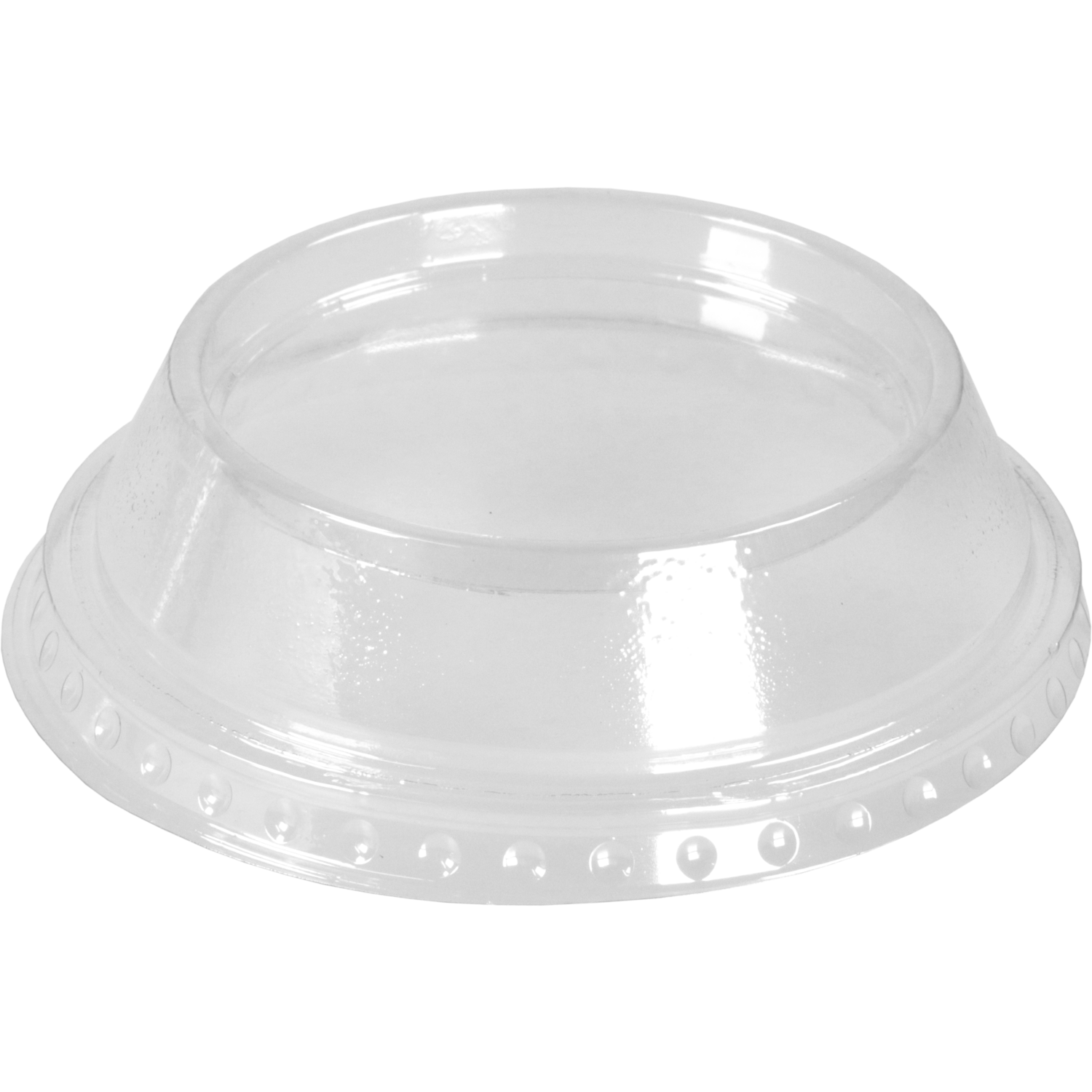 Deksel, cup, PP, rond, transparant