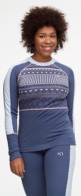 KARI TRAA - T-SHIRT PERLE LS