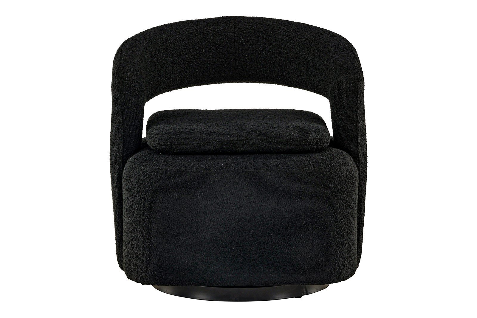 Laurel stol Sort boucle