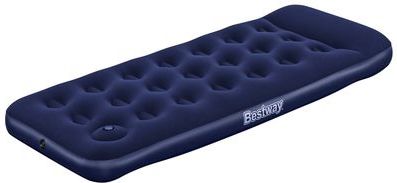 Bestway - 67223 - Luchtbed - Marineblauw - Vinyl - Ingebouwde Voetpomp
