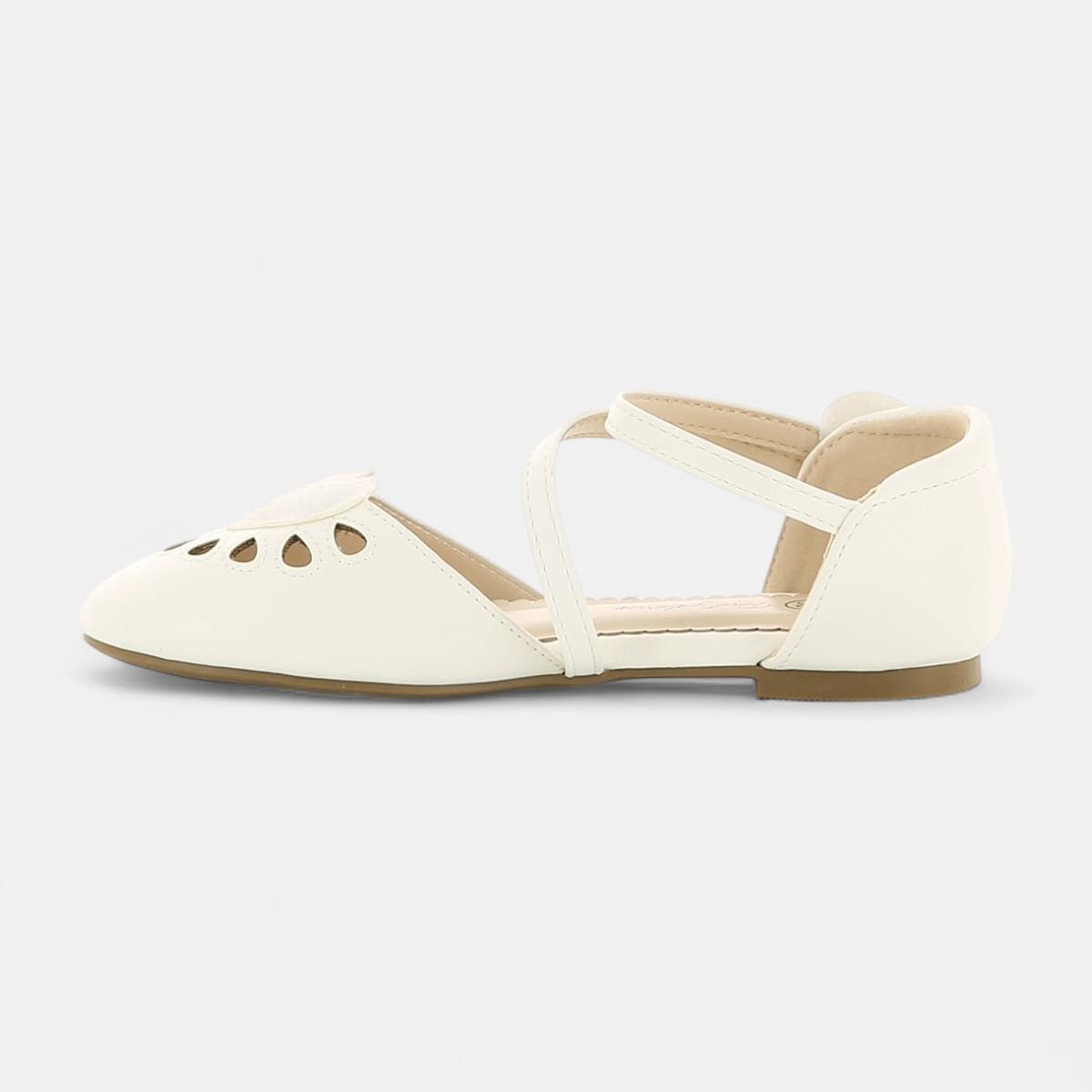 Ballerines Fille blanc