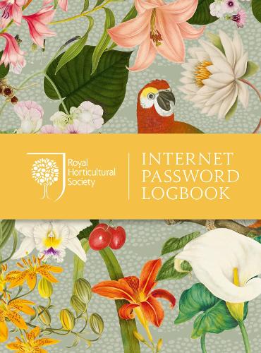 Royal Horticultural Society Internet Password Logbook (Paperback)