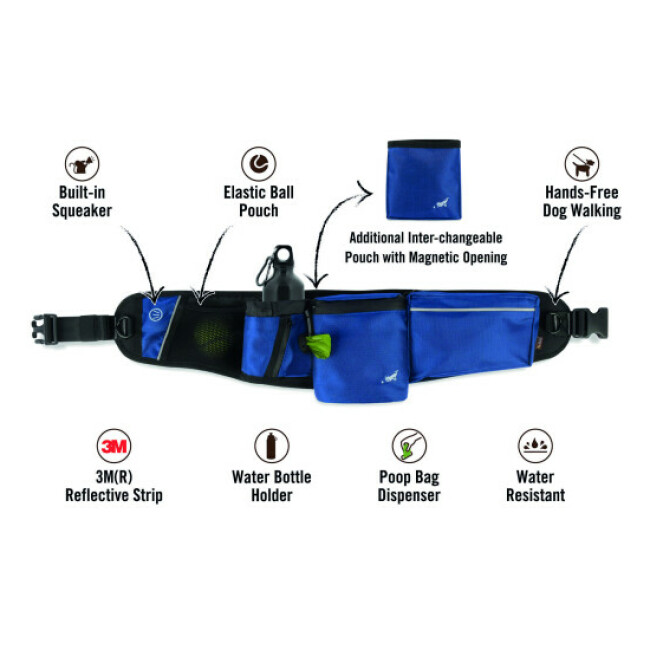 Ceinture réglable Multi Poches