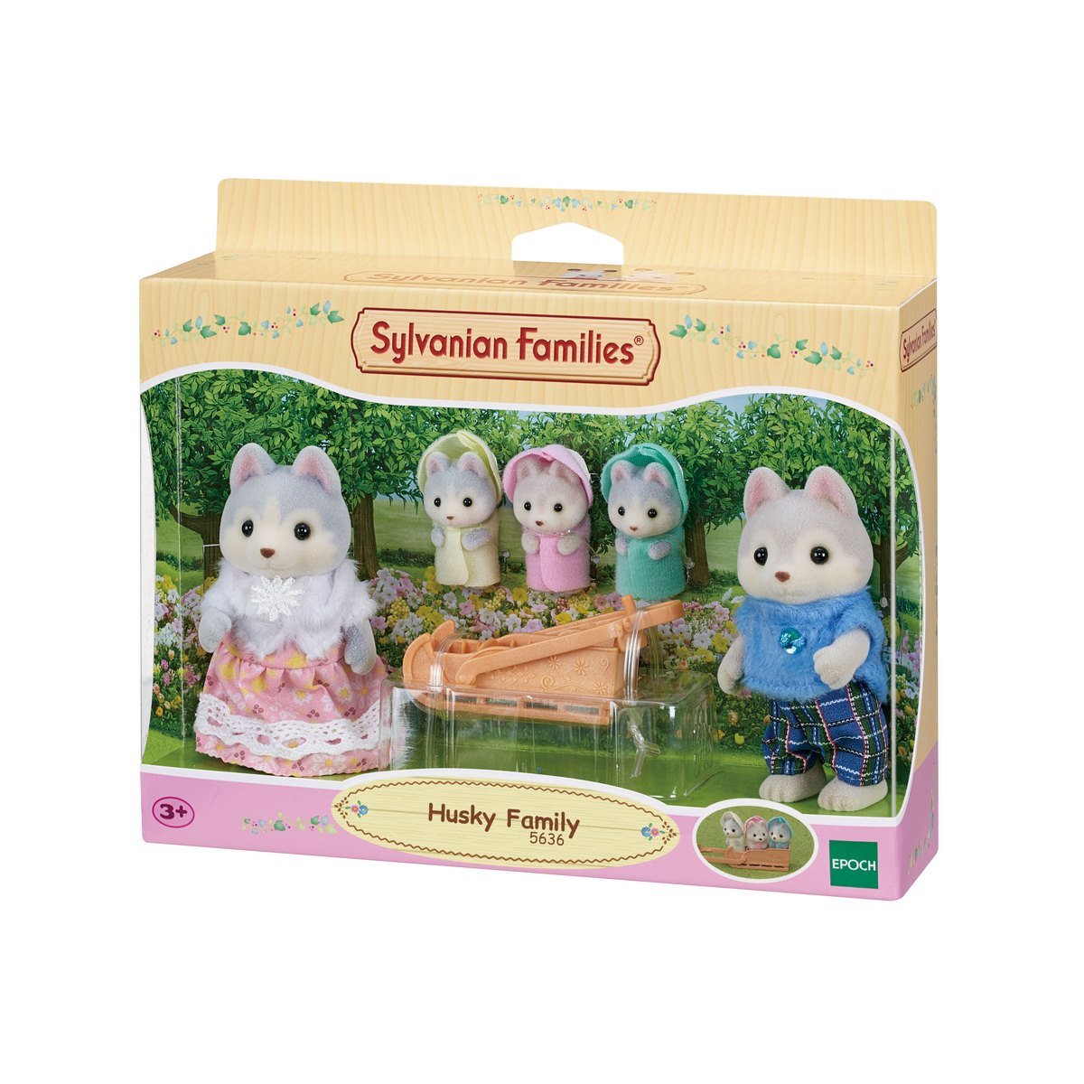 La Famille Husky Sylvanian Families 5636